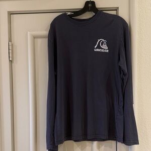 Quiksilver Dark Blue Long Sleeve Tee